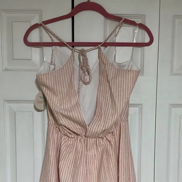 Hummingbird Striped Jumpsuit - Picture 2 of 6